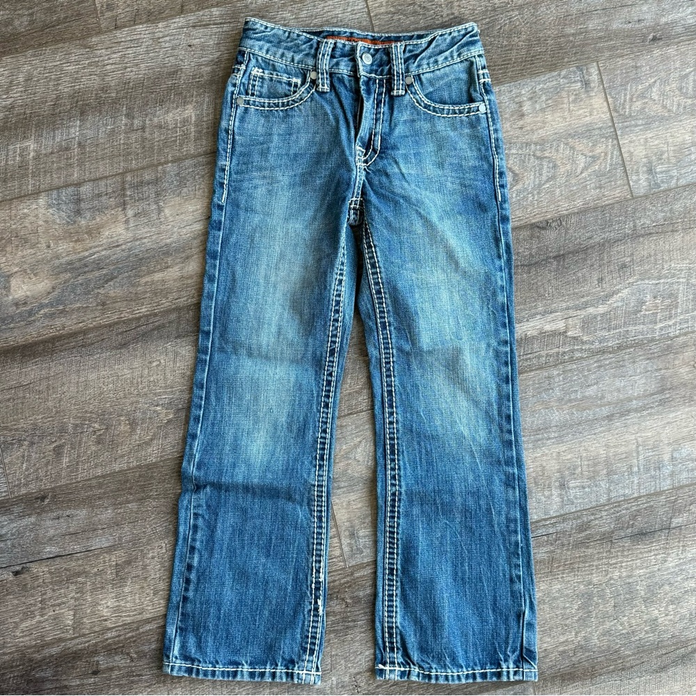BOYS Rock & Roll Denim Jeans - 7R - Like New!